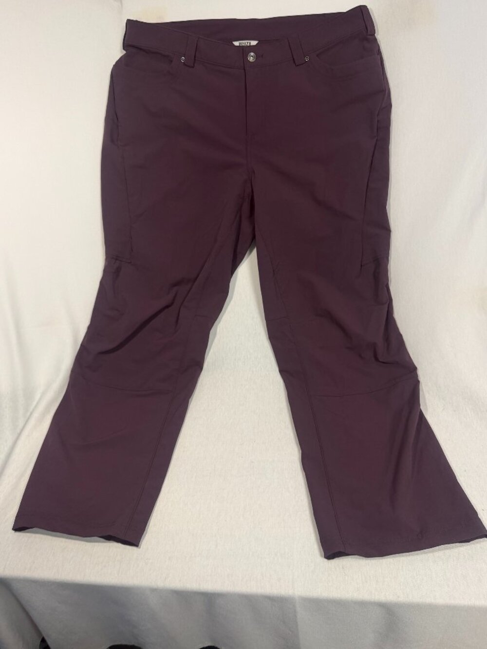 Duluth Trading Co Pants Womens 20W x 31 Plus Flexpedition Stretch Hiking Cargo